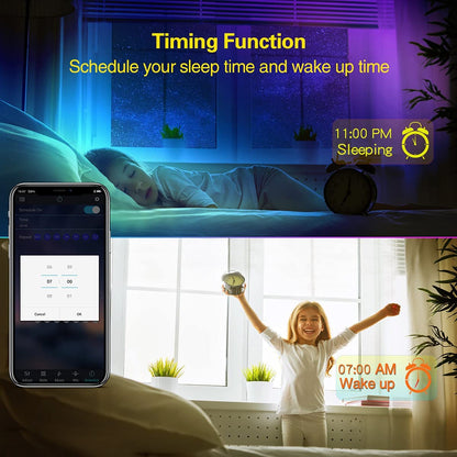 LED Lights for TV Led Backlight TV Led Lights USB Powered TV Lights 9.84Ft Led TV Backlight Sync with Music Bluetooth APP Control Led Strip Lights for Bedroom Gaming Bookcase